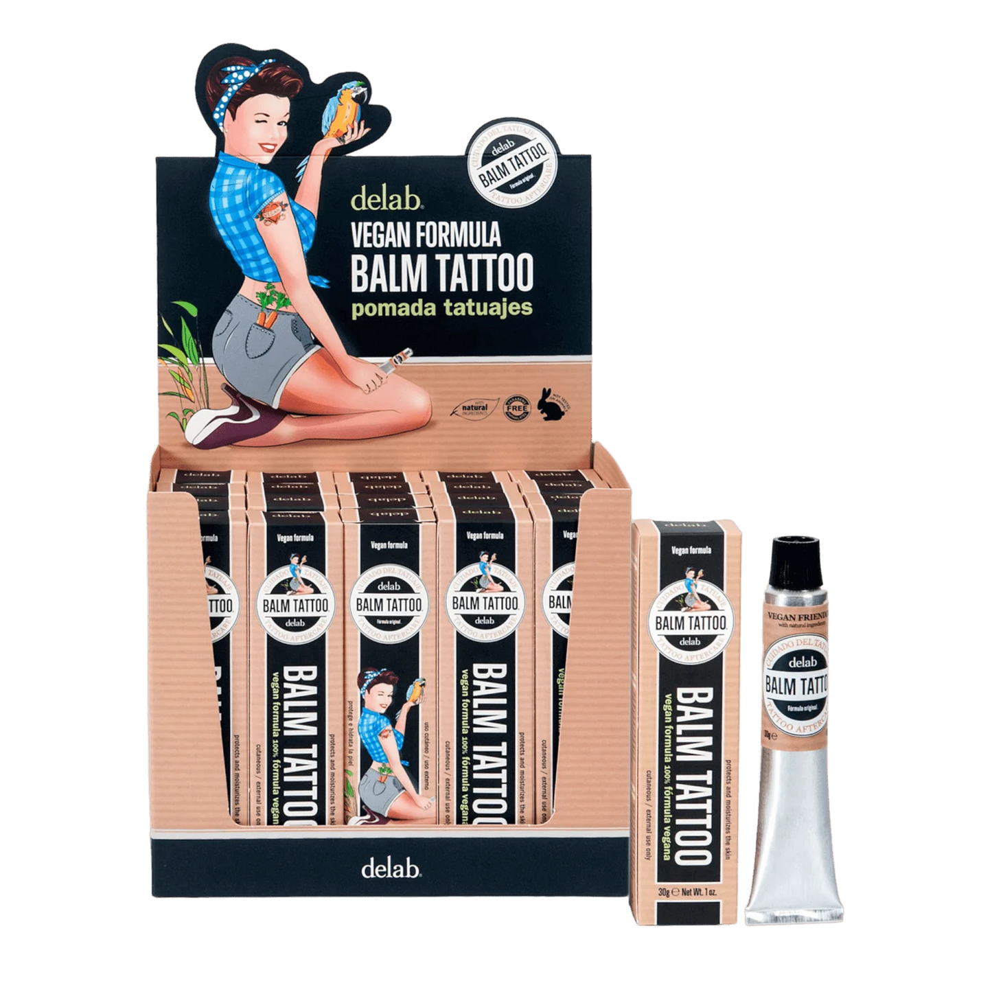 Balm tattoo Vegan Formula 30 gr - box 20 pcs