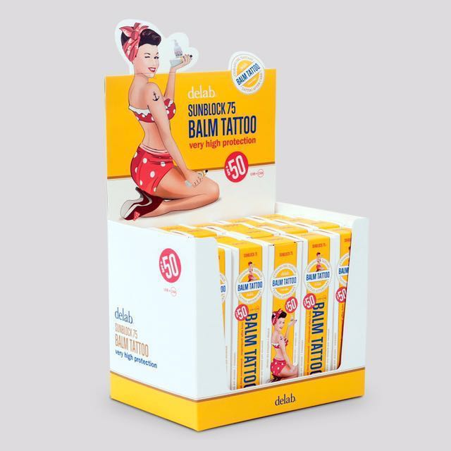 Balm Tattoo Sunblock 75 30 gr - box 20 pcs