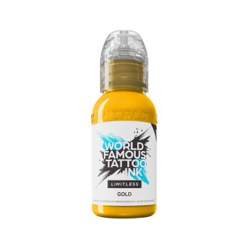 World Famous Tattoo Ink - GOLD 30ml