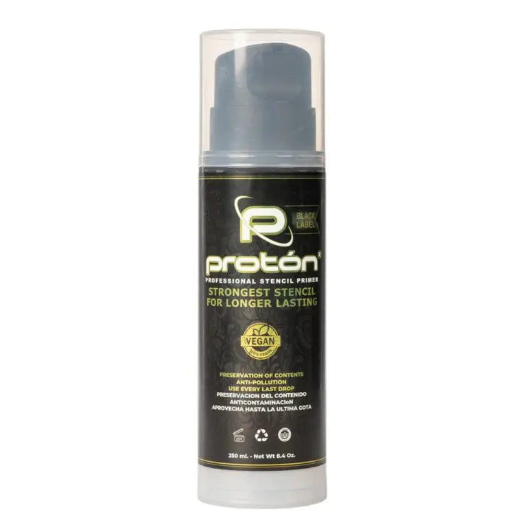 Proton Stencil Nero | Tecnologia Airless