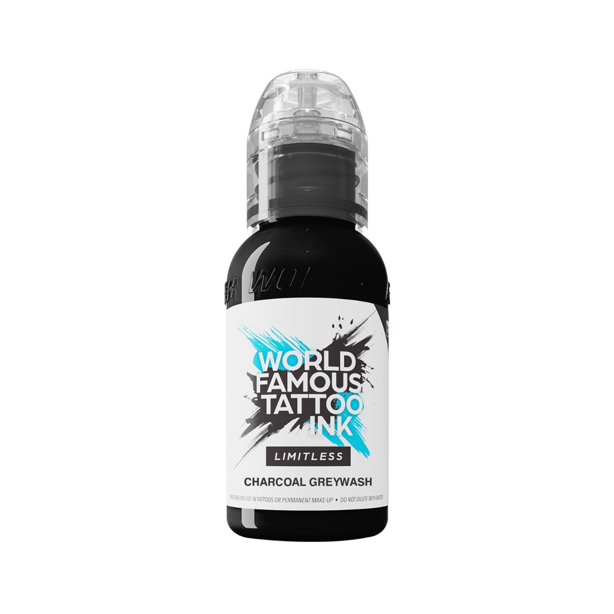 World Famous Limitless Tattoo Ink - Charcoal Greywash 30 ml