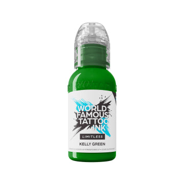 World Famous tattoo Ink - KELLY GREEN 30 ml